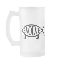 Evolve Fish Coffee Mugs