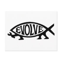 Evolve Fish Postcards