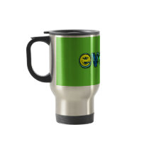 EVOLVE with Six Symbols of Peace and Progress Mugs