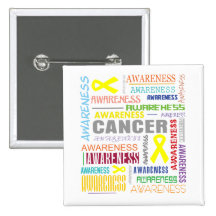 Ewings Sarcoma Awareness Collage Buttons
