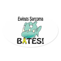 Ewings Sarcoma BITES Sticker