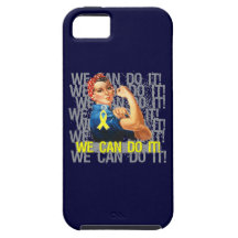 Ewings Sarcoma Rosie WE CAN DO IT iPhone 5 Case