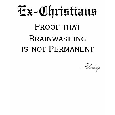 Ex-Christians T-shirt by Graywalker