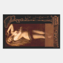 Ex Libris - Lilith Book Plate Sticker