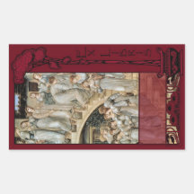 Ex Libris - The Golden Stair Book Plate Stickers