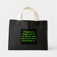 Exactly what is going on here? canvas bag