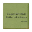 Exaggeration magnets