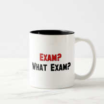 Exam? What Exam? Mug