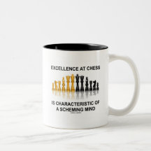 Excellence At Chess Characteristic Scheming Mind Mugs
