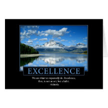Excellence Greeting Cards