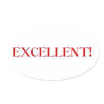 Excellent! Stickers