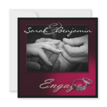 Exchanging Rings with Wedding Bands Announcements