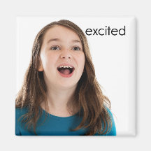 Excited Refrigerator Magnet