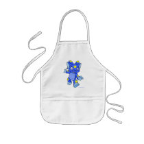 Excited Starry Acara Apron