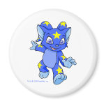 Excited Starry Acara magnets
