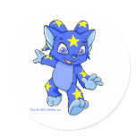 Excited Starry Acara stickers