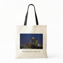 Exciting nightlife, Atlanta, Georgia, U.S.A. Canvas Bag