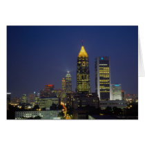 Exciting nightlife, Atlanta, Georgia, U.S.A. Card