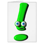 Exclamation Mark Face cards