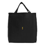 Exclamation Point embroidered bags