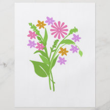 Exclusive Bouquet of Flowers! Flyer