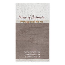 Exclusive Occupational Upscale Aged Business Card Template