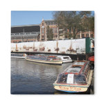 Excursion boats in Amsterdam Magnets
