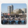 Excursion boats in Amsterdam Mousepads