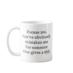 Excuse me... mug