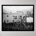 Execution of Captain Henry Wirz 1865 posters