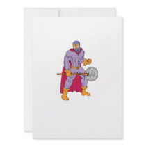 Executioner with Axe Personalized Announcement