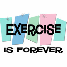 Exercise Is Forever Photo Cutout