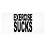 Exercise Sucks Personalized Photo Card