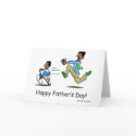 Exerise Dad Father's Day Card