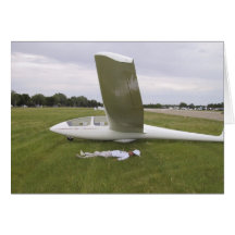 Exhausted Pilot Greeting Card
