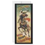 Exhibition of Arabs of the Sahara Desert rack cards