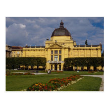 Exhibition Pavilion, Zagreb, Croatia Post Card