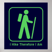 Existential Hiker Poster