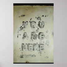 Existential Poster -You Are Here