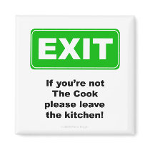EXIT kitchen - Magnet