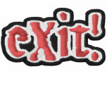 eXit! Official Embroidered POLO Shirt embroidered shirts