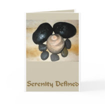 EXOBIA GREETINGS: Serenity Defined cards