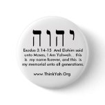 Exodus 3:14-15  Button