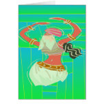 Exotic Belly Dancer Greeting Cards