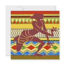 Exotic  Egyptian Dancer Custom Invitation