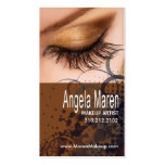 Exotic Eyes Makeup Artist Business Card business cards
