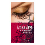 Exotic Eyes Makeup Artist Business Card business cards
