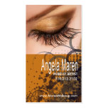 Exotic Eyes Makeup Artist Business Card business cards
