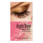 Exotic Eyes Makeup Artist Business Card business cards