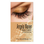 Exotic Eyes Makeup Artist Business Card business cards